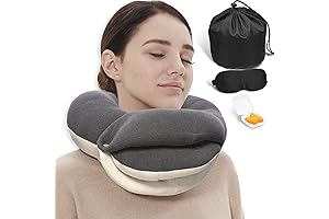 BUYUE Travel Neck Pillows for Airplanes