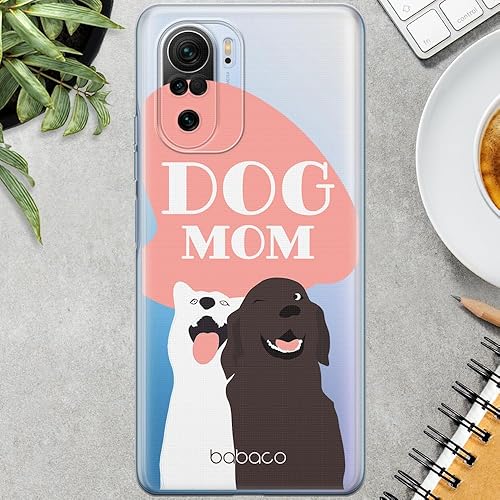 Miniatura 3 de ERT Group - Carcasa para Xiaomi MI 11i/REDMI K40/K40 PRO/Poco F3/F3 PRO Original y con licencia oficial Pattern Dogs 008, parcialmente transparente