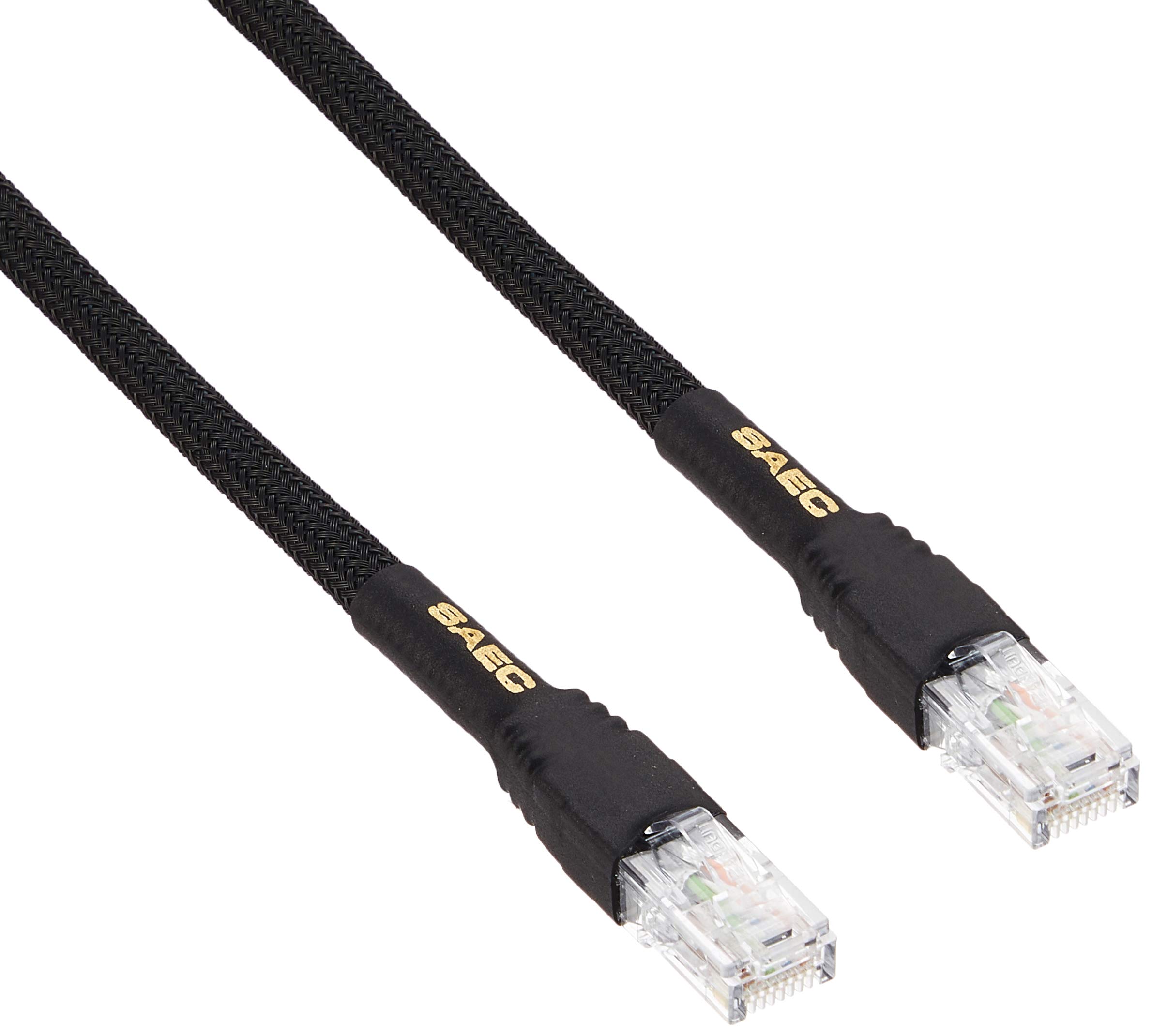 Amazon.co.jp: SAEC オーディオ用 LANケーブル 1本 0.7m SLA500-0.7