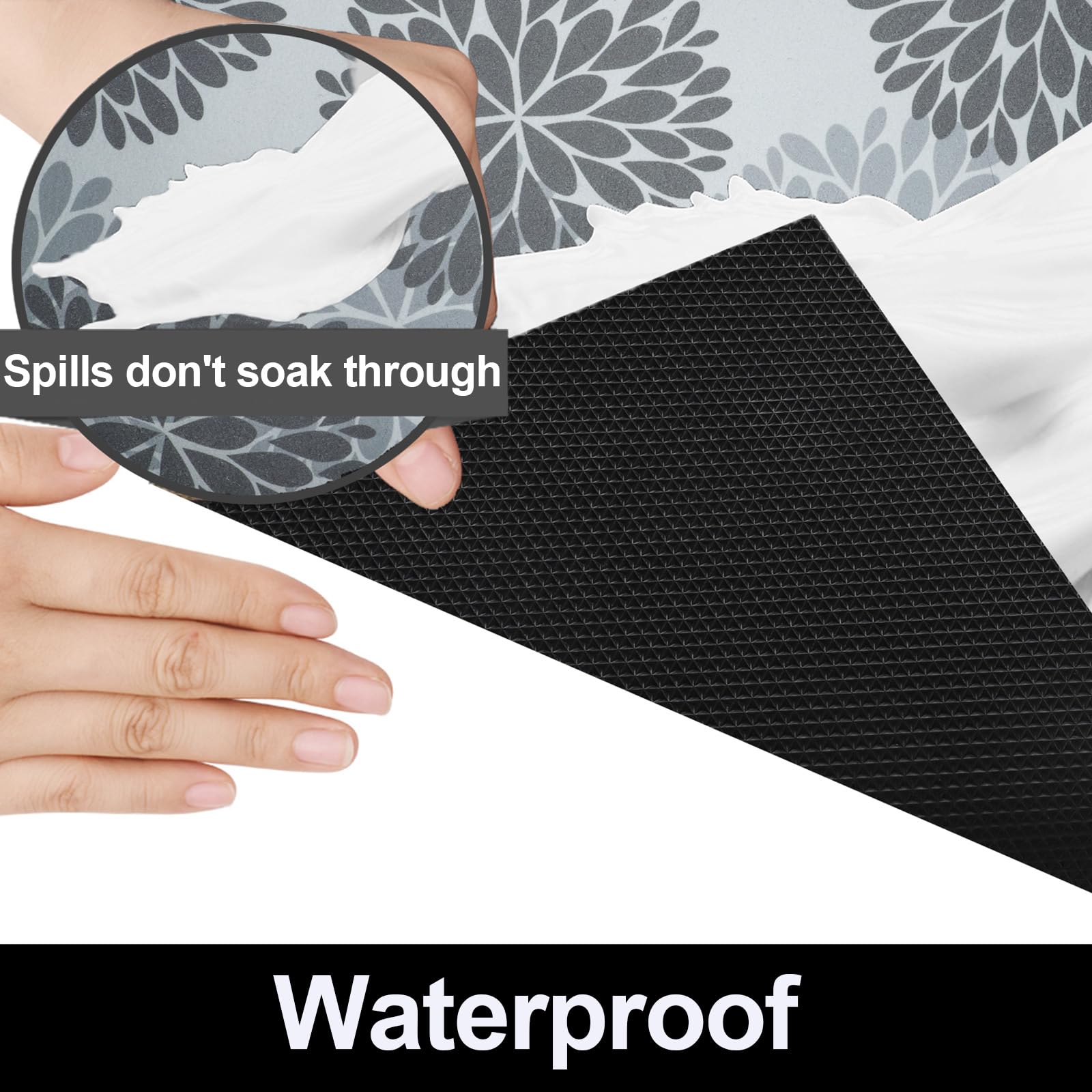 AiBOB Waterproof Under The Sink Mat, Absorbent Quick Dry Sink Liners