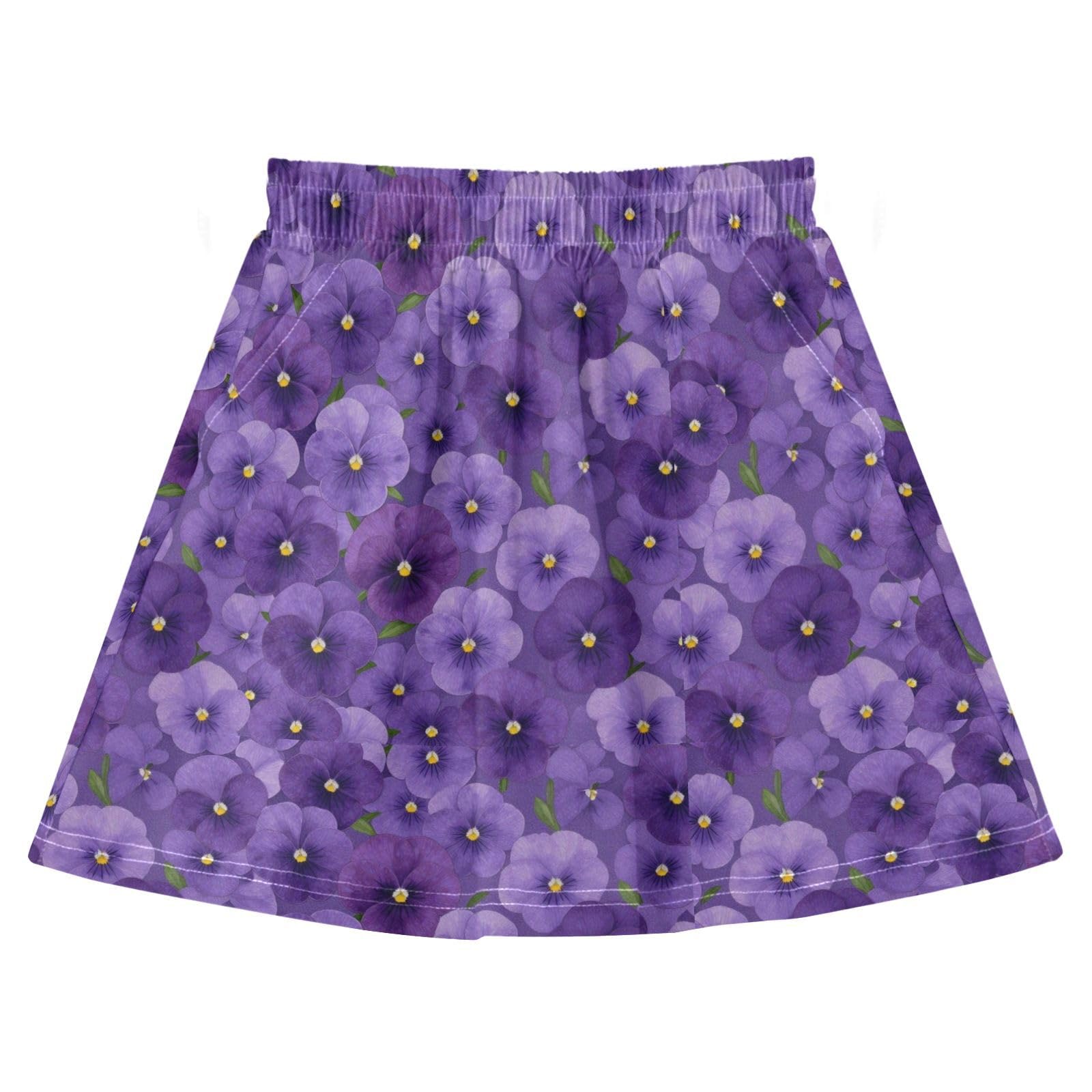 Jupe-short de tennis avec poches intégrées en coton doux respirant - 8