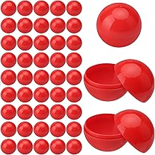 50 x Plastic Lottery Balls Fillable 3cm - Ideal for Lotto, Ball Machine, Contests, Raffles and Game Parties