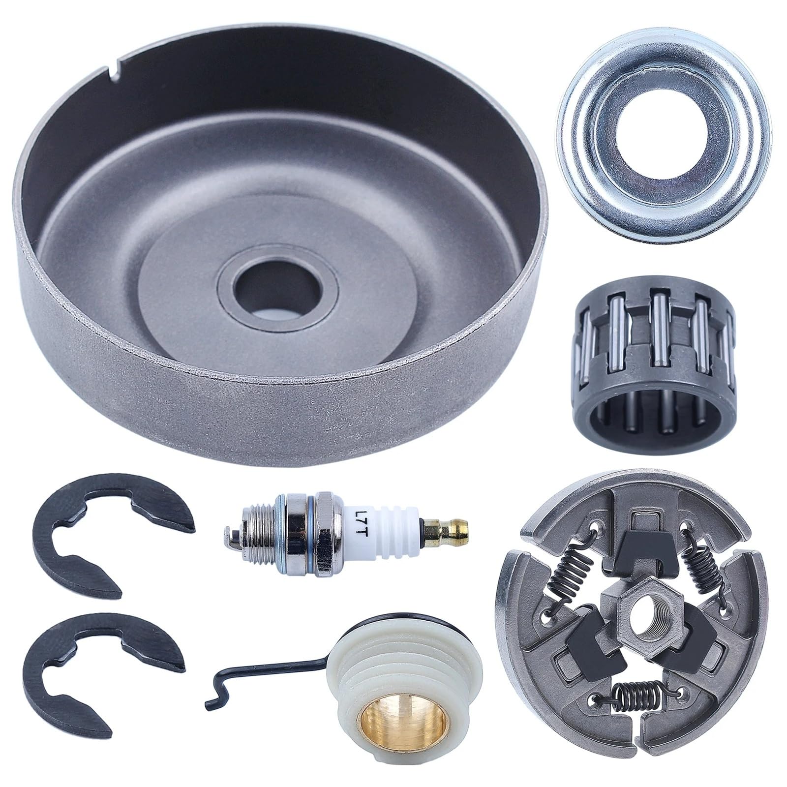 Cojinete de agujas de embrague de piñón de 7 dientes de 3/8" for motosierra STI MS390 MS290 MS310 029 039, engranaje helicoidal 1125 640 2000