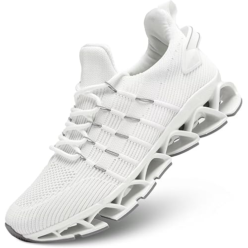 Mens Running Shoes Mesh Breathable Trail Runners Fashion Sport Blade Walking Tennis Sneakers