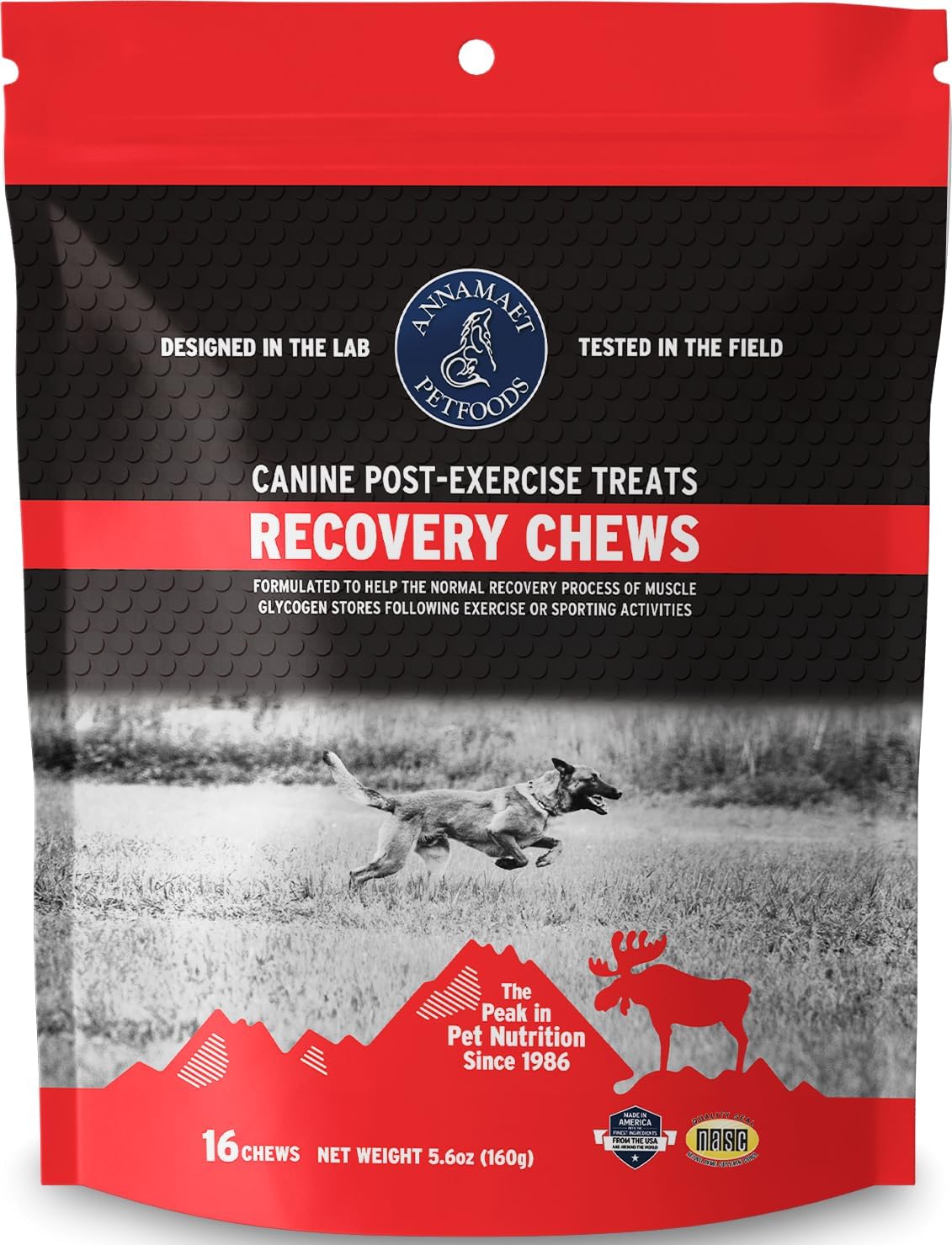 Annamaet Recovery Chews - Canine Post-Exercise Chews 300g
