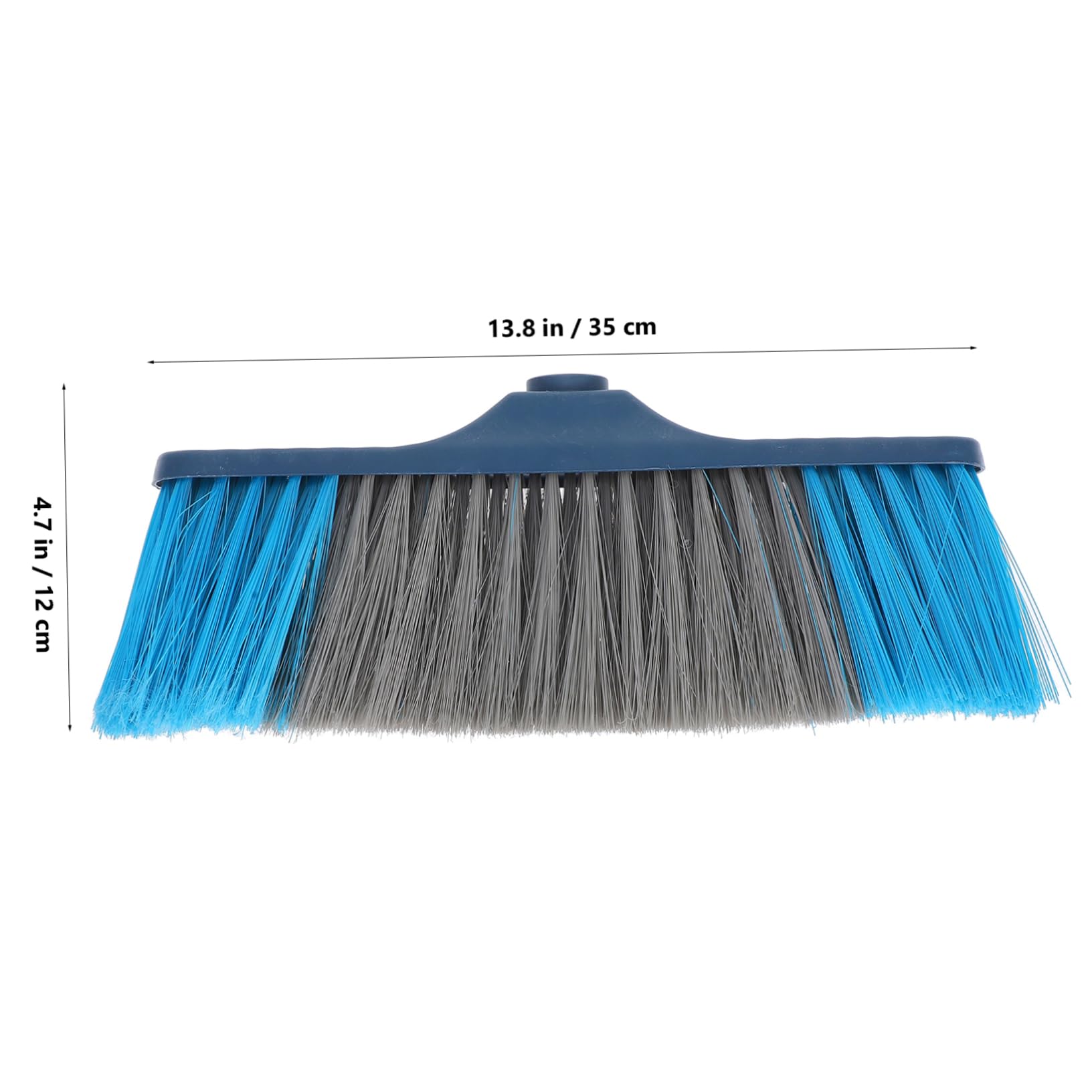 NULYLU Replacement Head Broom Floor Brush Bristle Broom Replacement Accessories for Home Kitchen