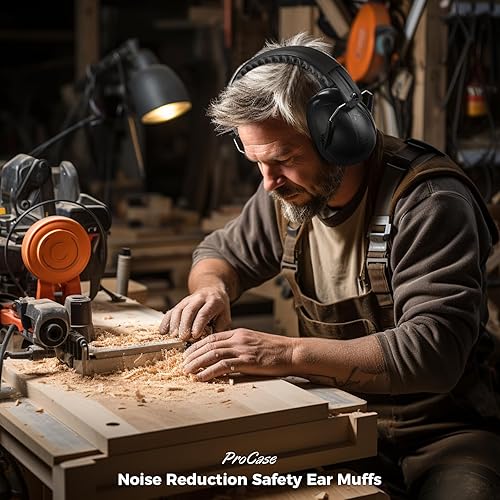 Miniatura 8 de ProCase Noise Reduction Earmuffs, 28 NRR Noise Canceling Headphones for Kids Adults, Hearing Protection Sound Proof Ear Muff