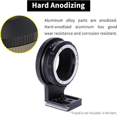 Miniatura 6 de Anillo adaptador de montaje de lente para lente Contax Yashica CY a cámara Nikon Z