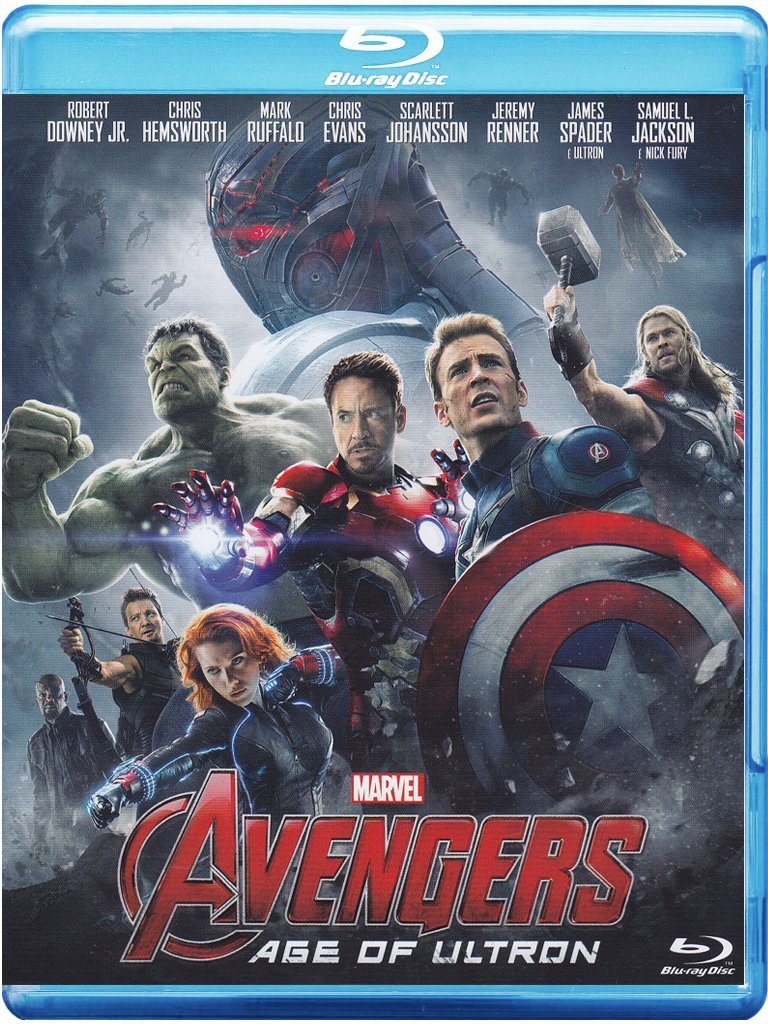 Avengers: Age of Ultron Blu-ray original en edición coleccionista