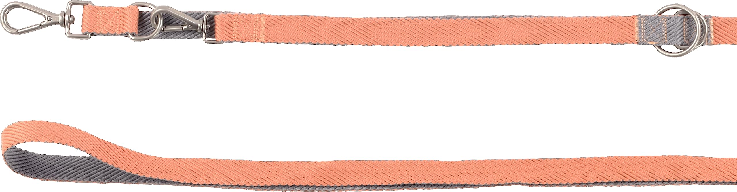 Dog Training leash Elly Salmon pink 2,5m 25mm