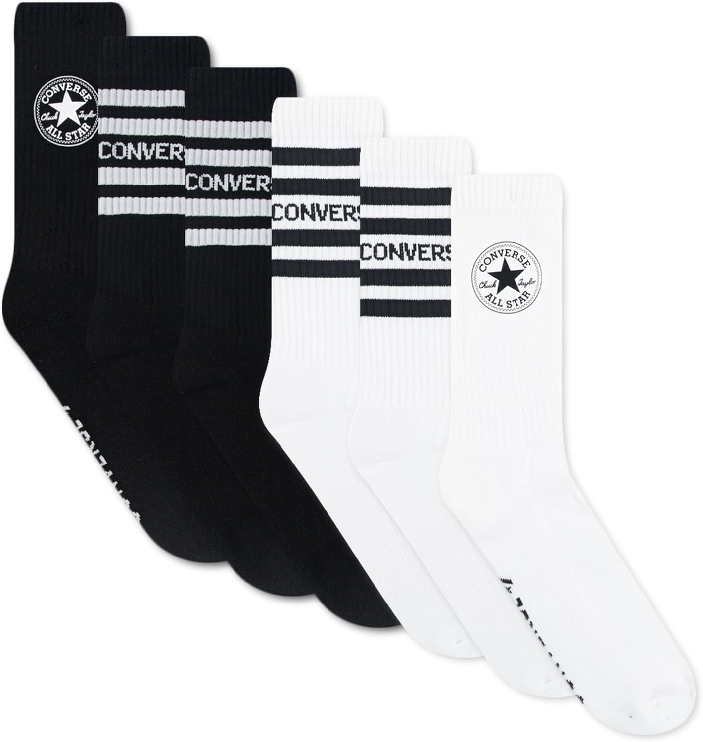 Converse Men's Crew Multi-Pack Socks - Image 2