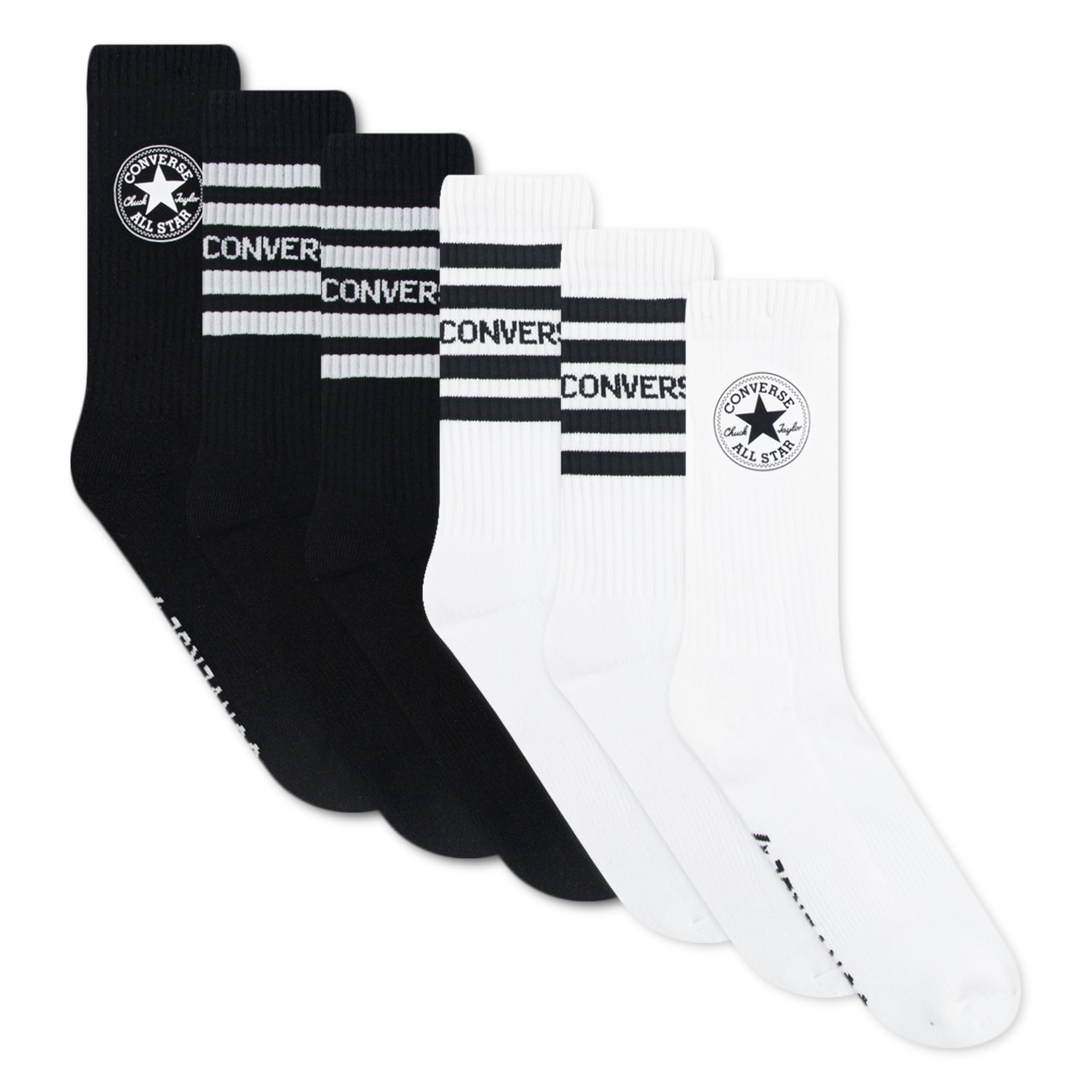 Converse Crew Sock Calcetines de tripulación Hombre