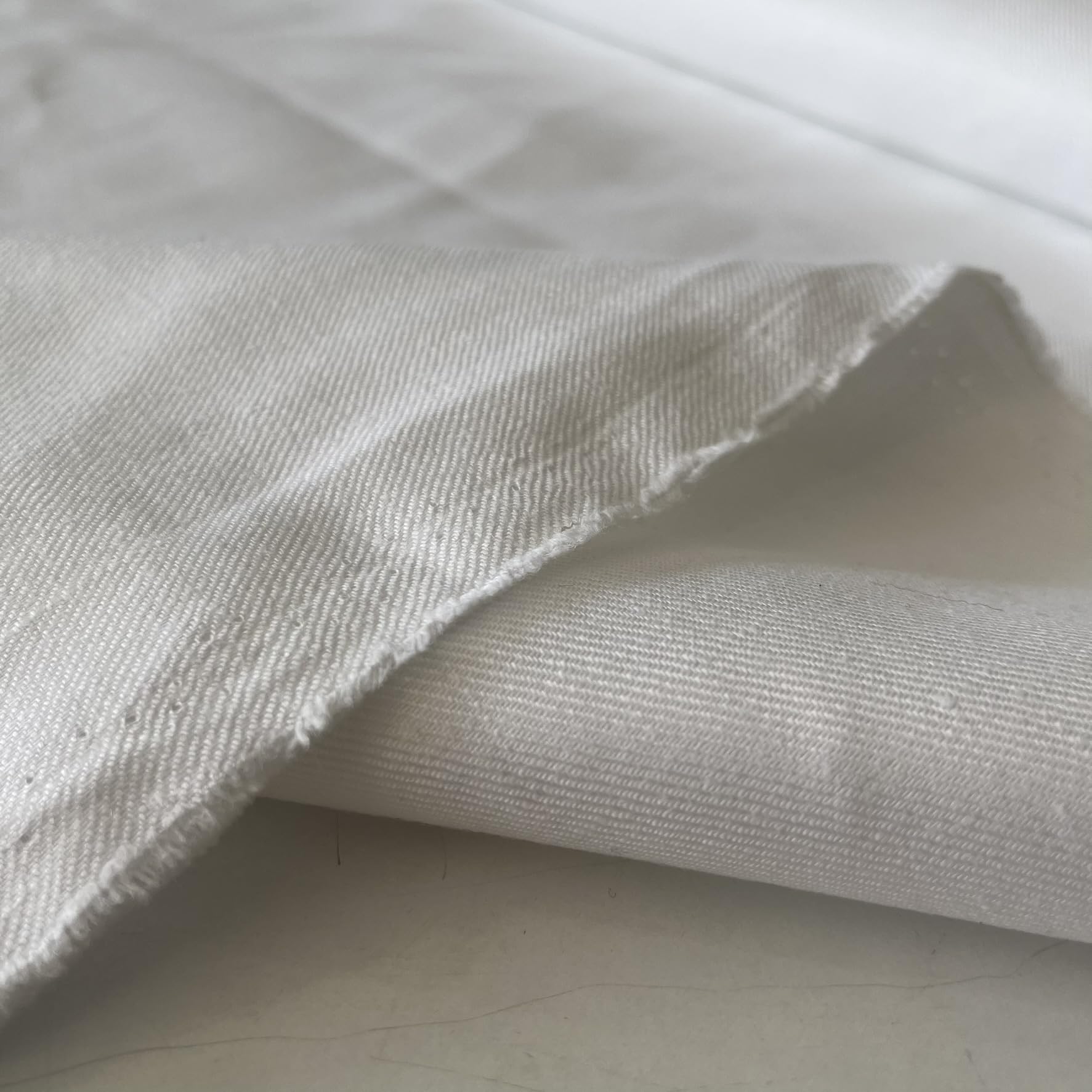 Amazon.com: White Linen Fabric for Shirt/Pants/Jacket/Dress, Sale by  Meter,Decor, Home Textile, Curtain, (150cm// 1,64 Yard // 57 inc)