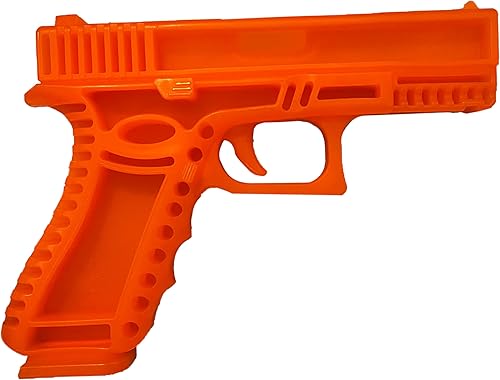 Miniatura 9 de Pistola de entrenamiento de polímero de plástico duradero, pistola de entrenamiento ligera y realista para taladros de fuego secos seguros,
