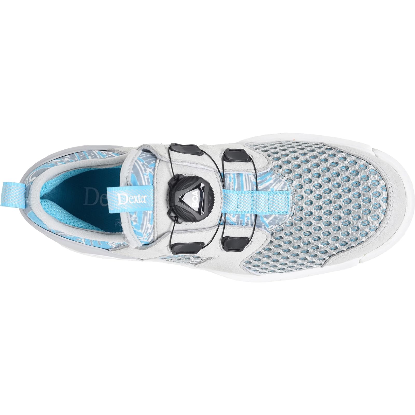 Dexter Damen DexLite Pro BOA Grey Blue Right Hand Bowlingschuhe