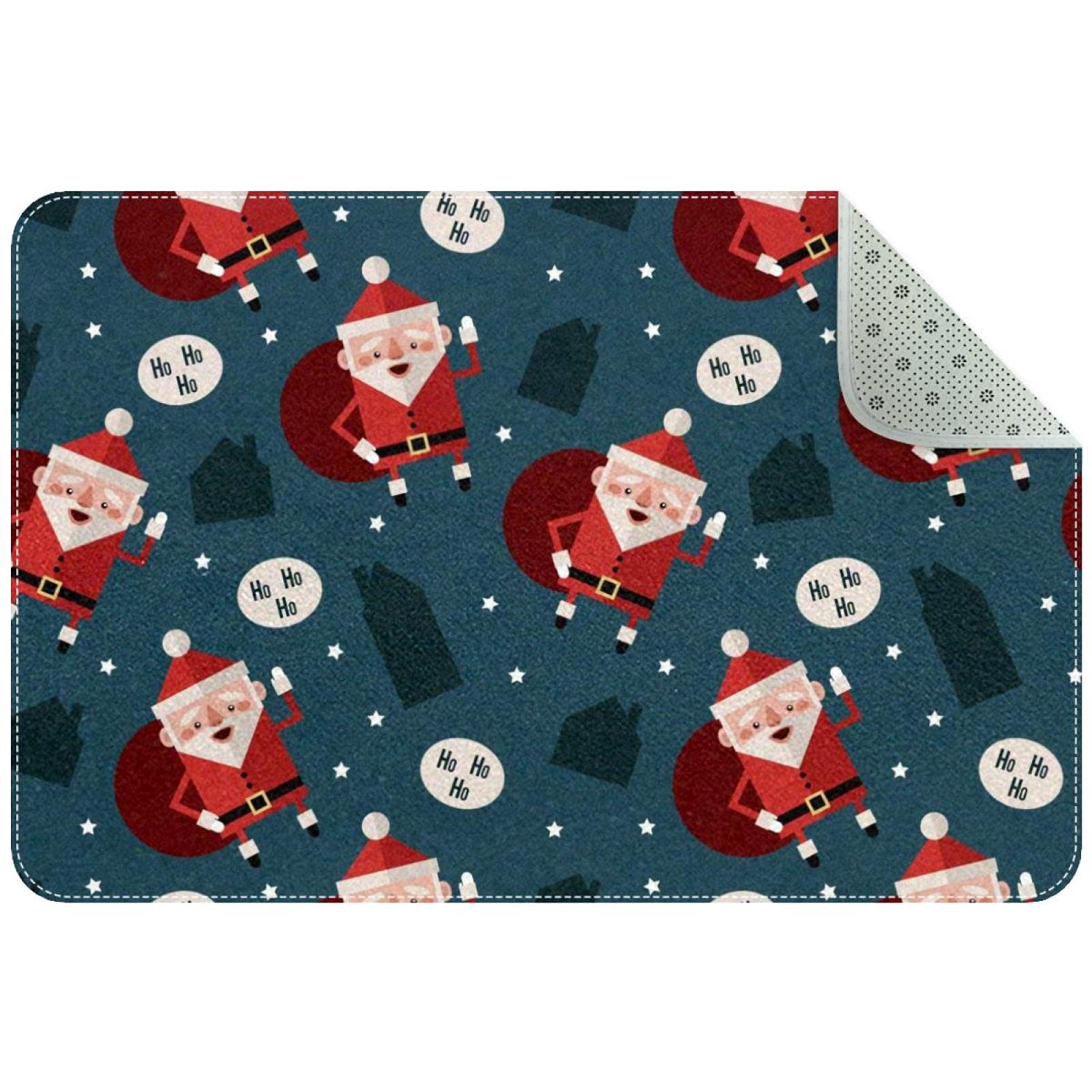 Tapis de porte rouge antidérapant et durable pour entrée extérieure