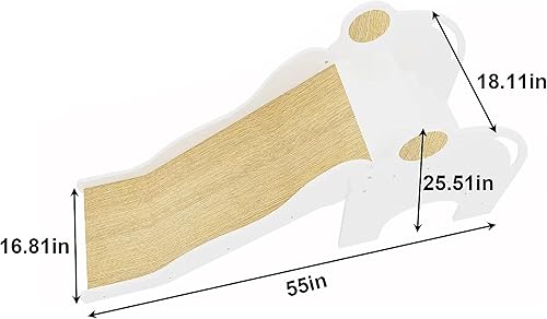Miniatura 7 de Avenlur Nima - Tobogán interior con forma de elefante Montessori Waldorf, seguro, resistente y confiable, espacio de juego interior perfecto para