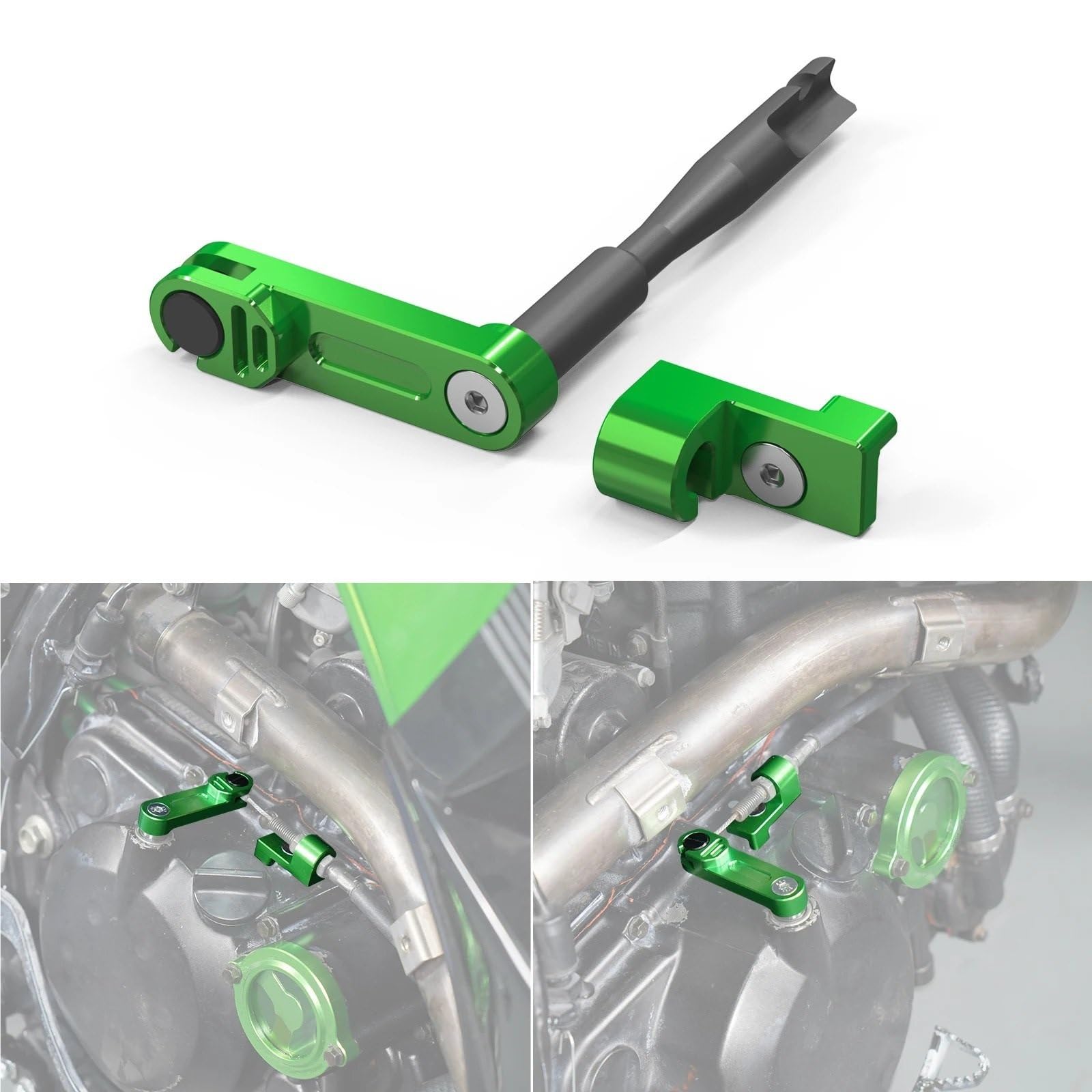 Kable napędowe Pasuje do Kawasaki KLR650 2008-2024 KLR 650 Dźwignia sprzęgła motocyklowa pasująca ramienia Motocyklowe kable napędowe(Frame RHD B)