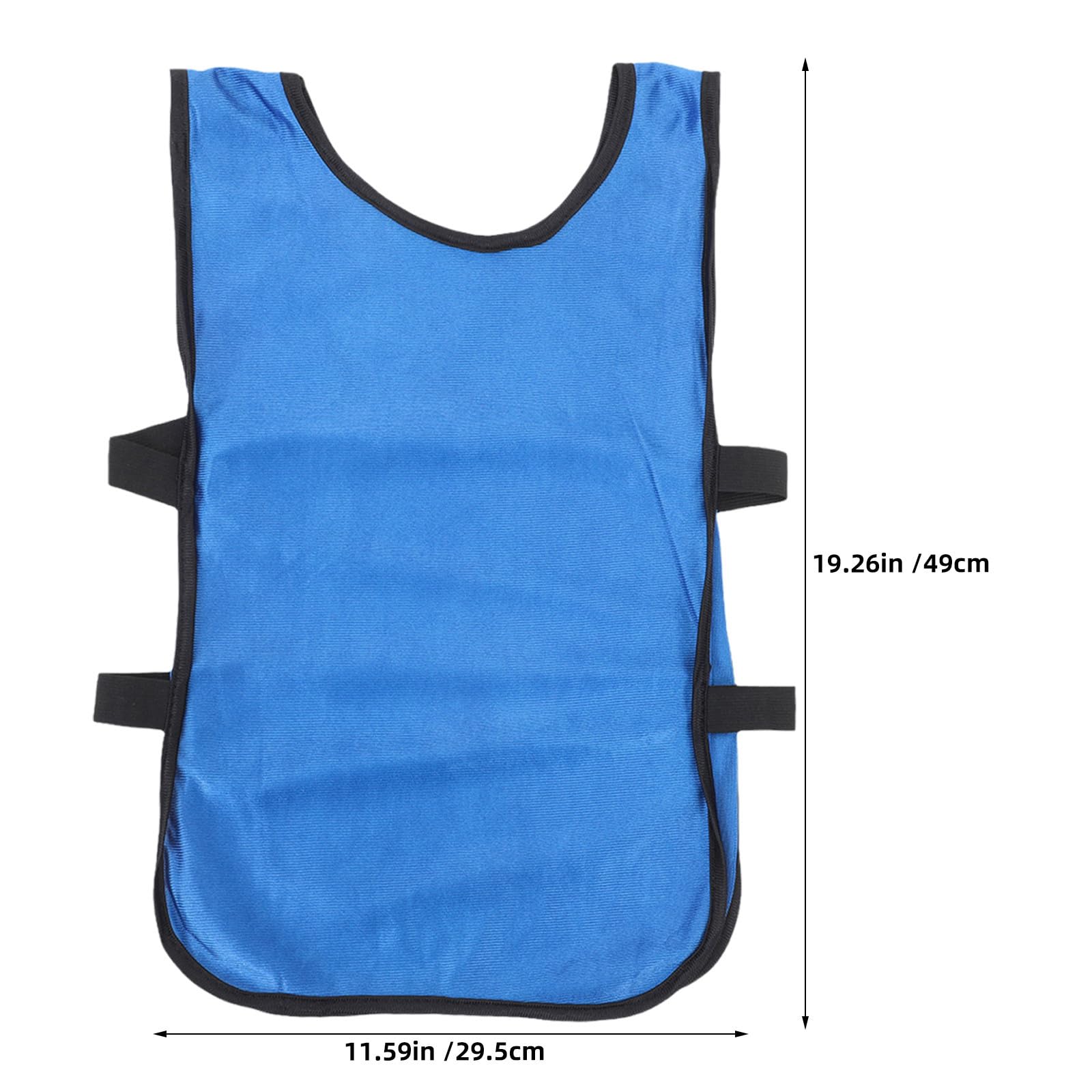 Toddmomy 12 Piezas Chalecos Deportivos Chalecos de Entrenamiento Transpirables y Livianos para Fútbol Baloncesto y Voleibol Jerseys de Práctica para Equipos Colores para Sesiones de