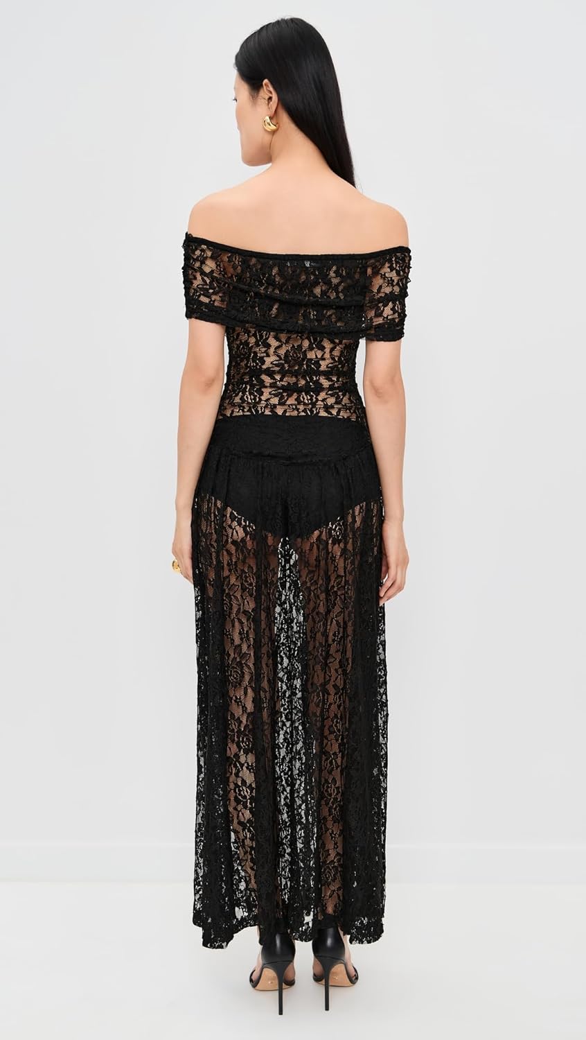 Lioness Women's Field of Dreams Maxi Dress, Onyx, XS - Image 3