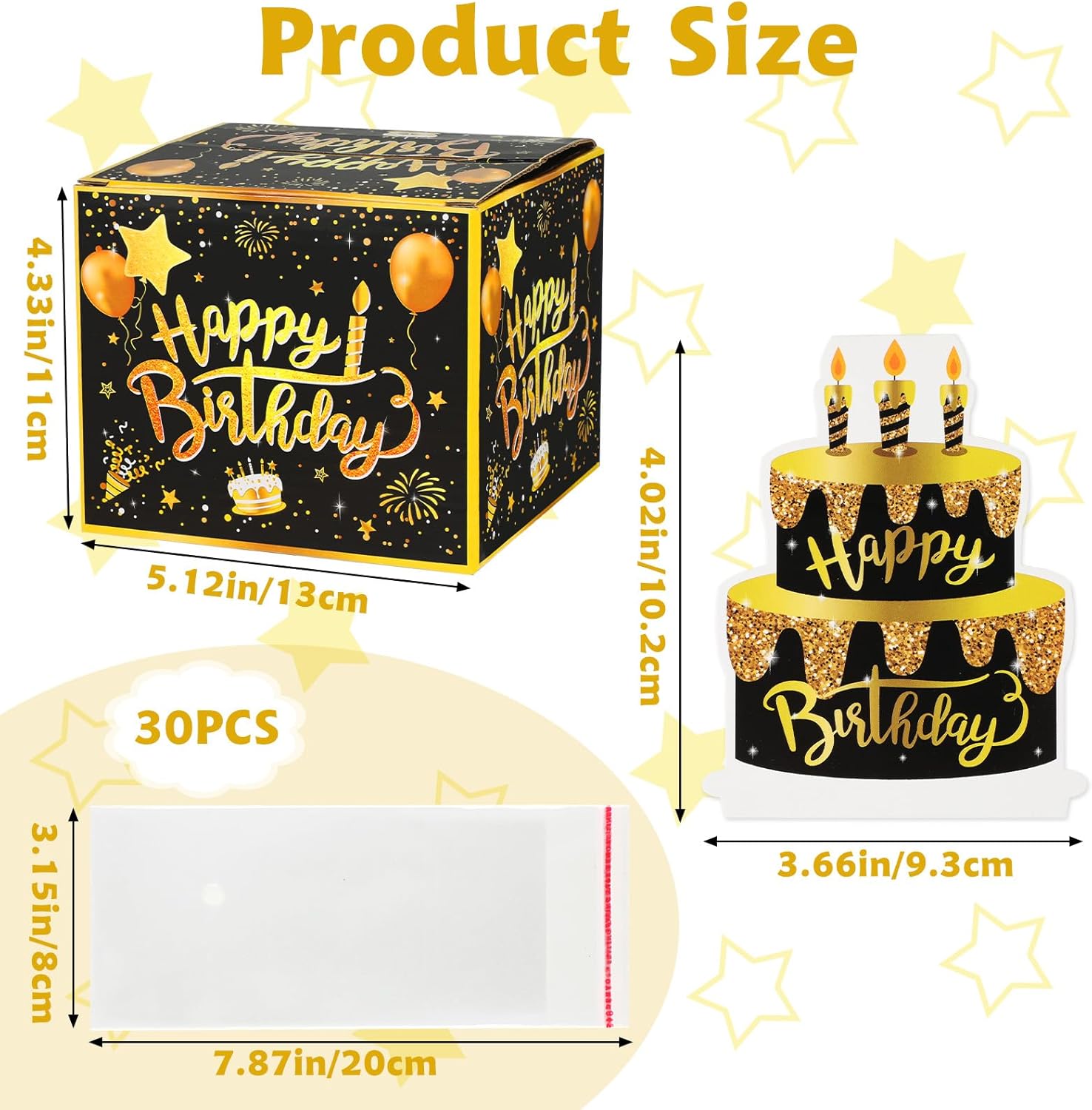 Box Handling Saving Holder Kit Happy Birthday Envelopes Props Presents Bouquet Pull Out Explosion Big Cake Supplies DIY Surprise Shooter Prop Shoot Card Maker Flower Out Set