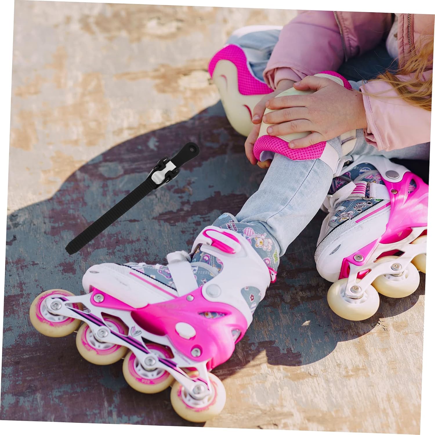 2pcs Adjustable Roller Skate Straps Replacement Shoelaces for Roller Skates