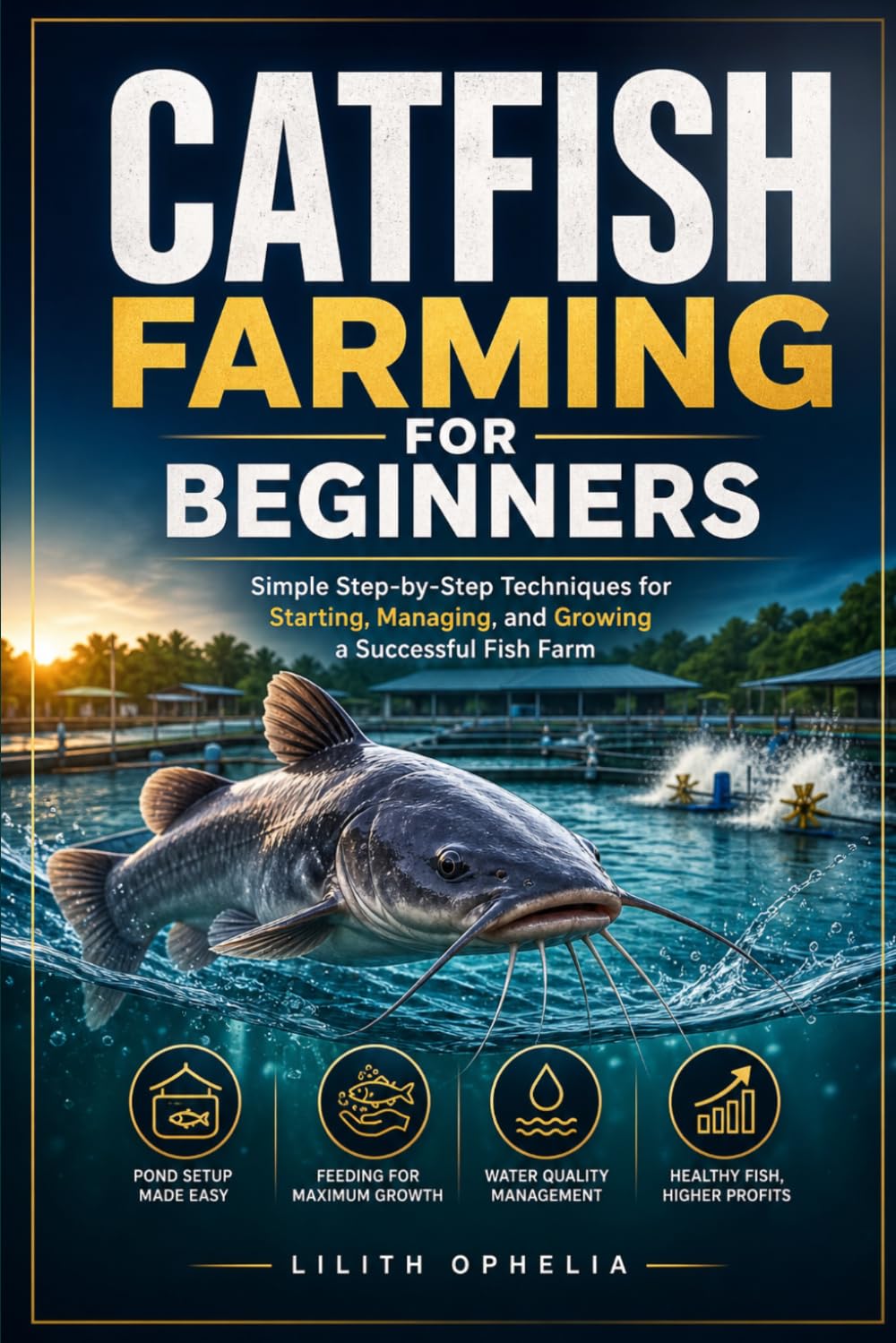Catfish Farming For Beginners: Simple Step-by-Step Techniques for Starting, Managing, and Growing a Successful Fish Farm