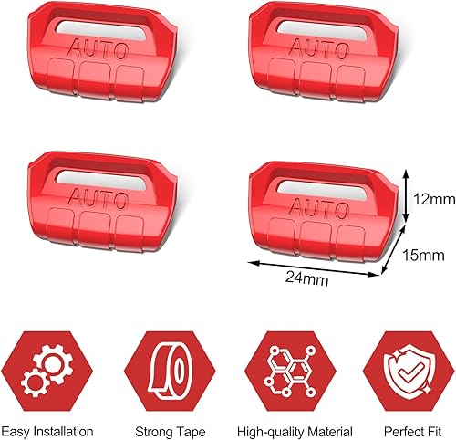 Miniatura 20 de 4 fundas de botón para interruptor de ventana mejoradas compatibles con Jeep Wrangler JL JLU 2018-2025 y Gladiator JT 2020 2021 2022 2023 2024 2025