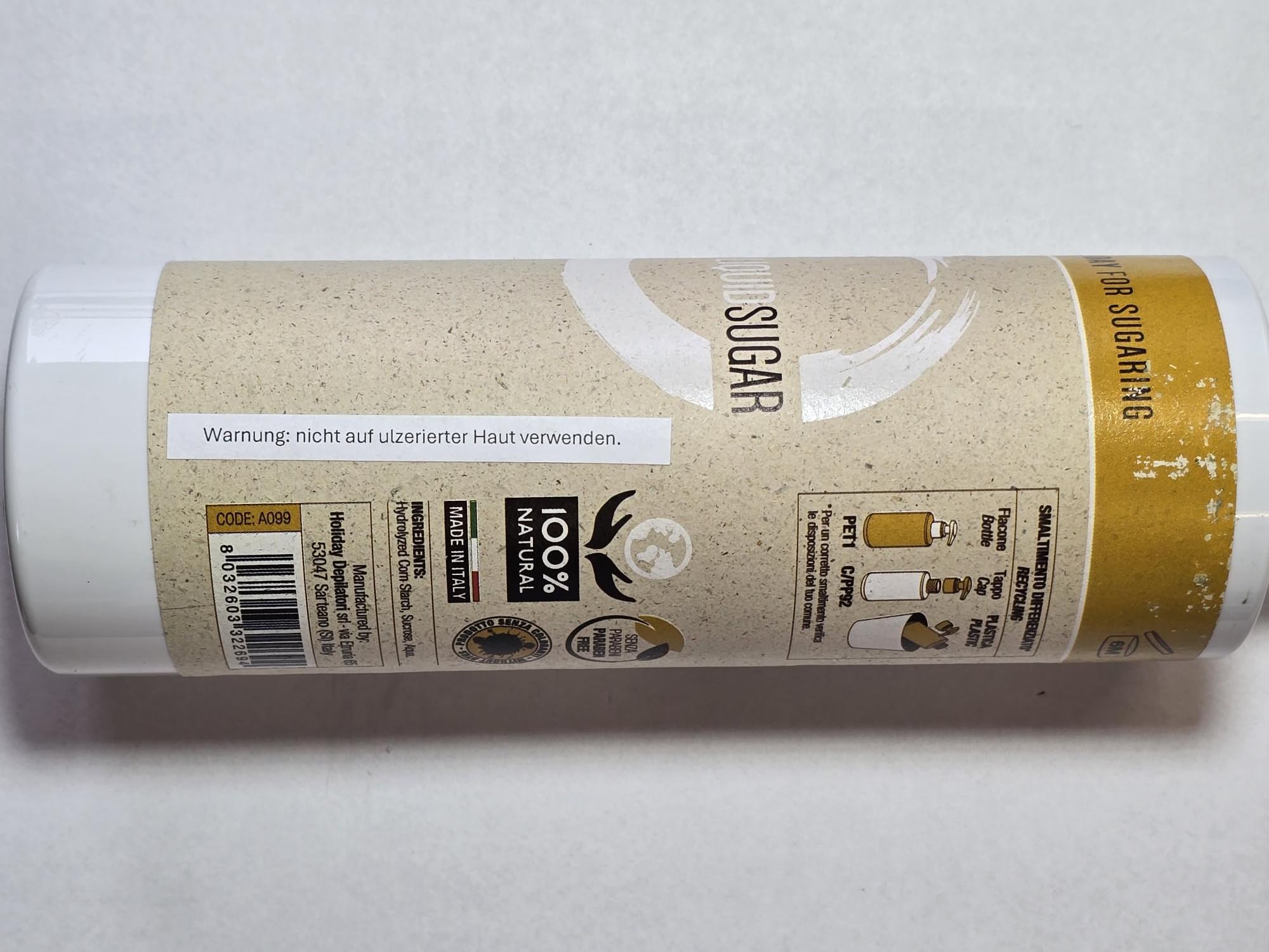 Sugar Fluid die Flüssig Zuckerpaste 500 ml zur Konsistenzveränderung der Zucker Haarentfernungspasten