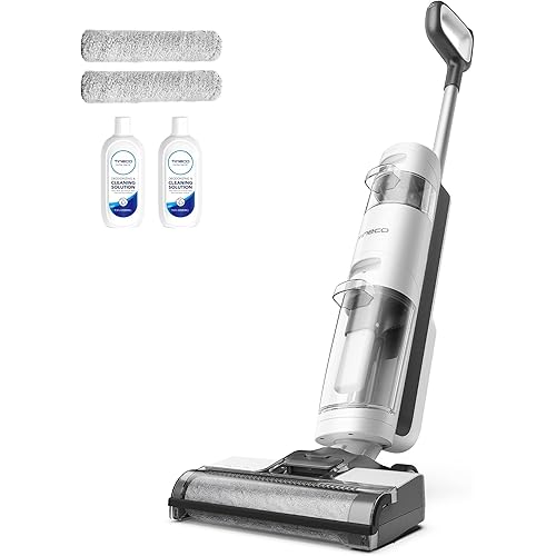 Tineco iFLOOR 3 Breeze Complete Wet Dry Vacuum Cordless Floor Cleaner and Mop One-Step Cleaning for Hard Floors (Renewed)