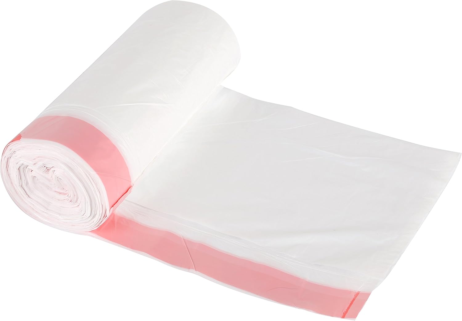 White Drawstring Trash Bags 8 Gallon Kitchen Office Medium