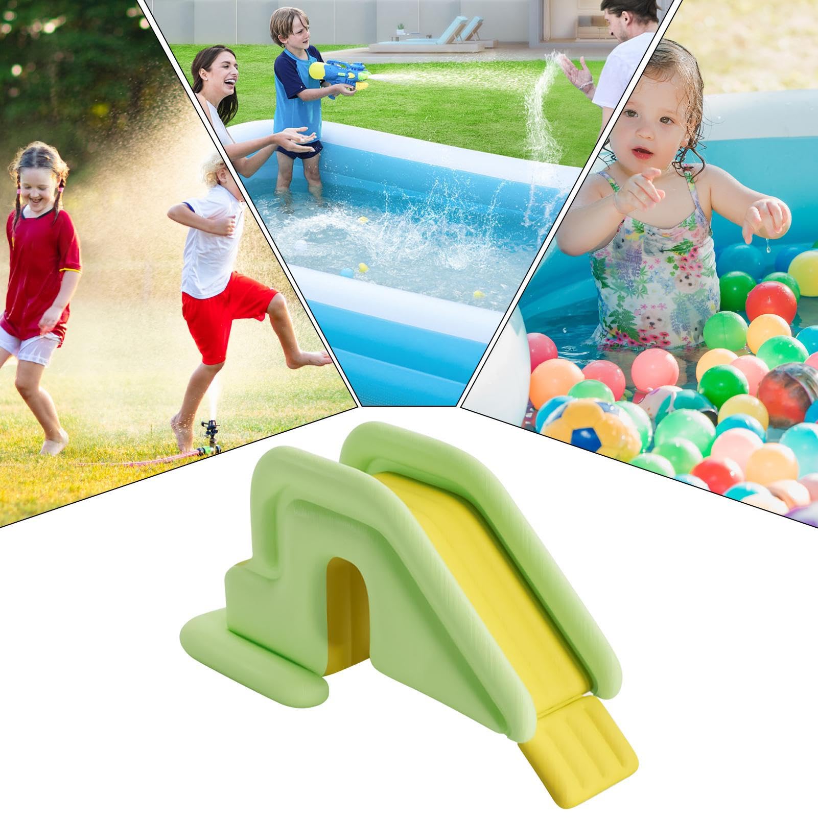 Scivolo Gonfiabile, Scivolo Per Piscina Per Bambini, Scivoli Per Parchi Acquatici Per Bambini, Scivoli Antiribaltamento Per Parchi Acquatici All'aperto, Scivoli D'acqua Per Piscine Gonfiabili, Interra
