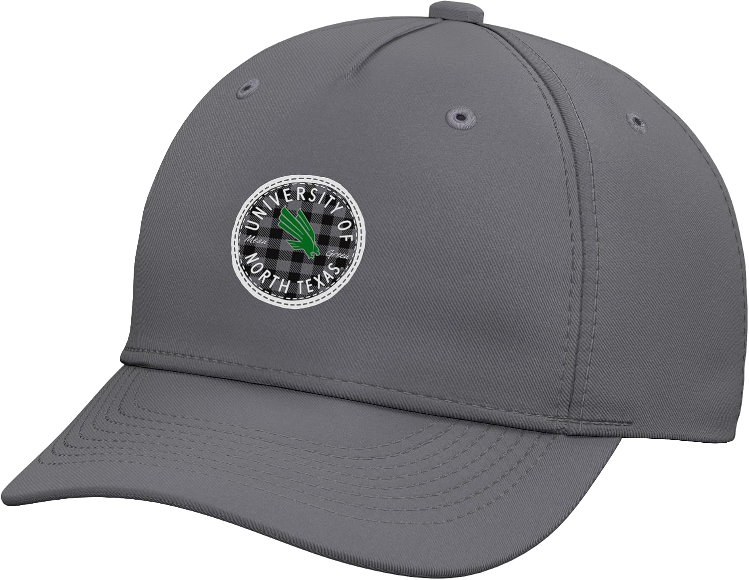 North Texas Mean Green | NCAA University of Merch | 1709EL08 Adjustable Printed Baseball Hat