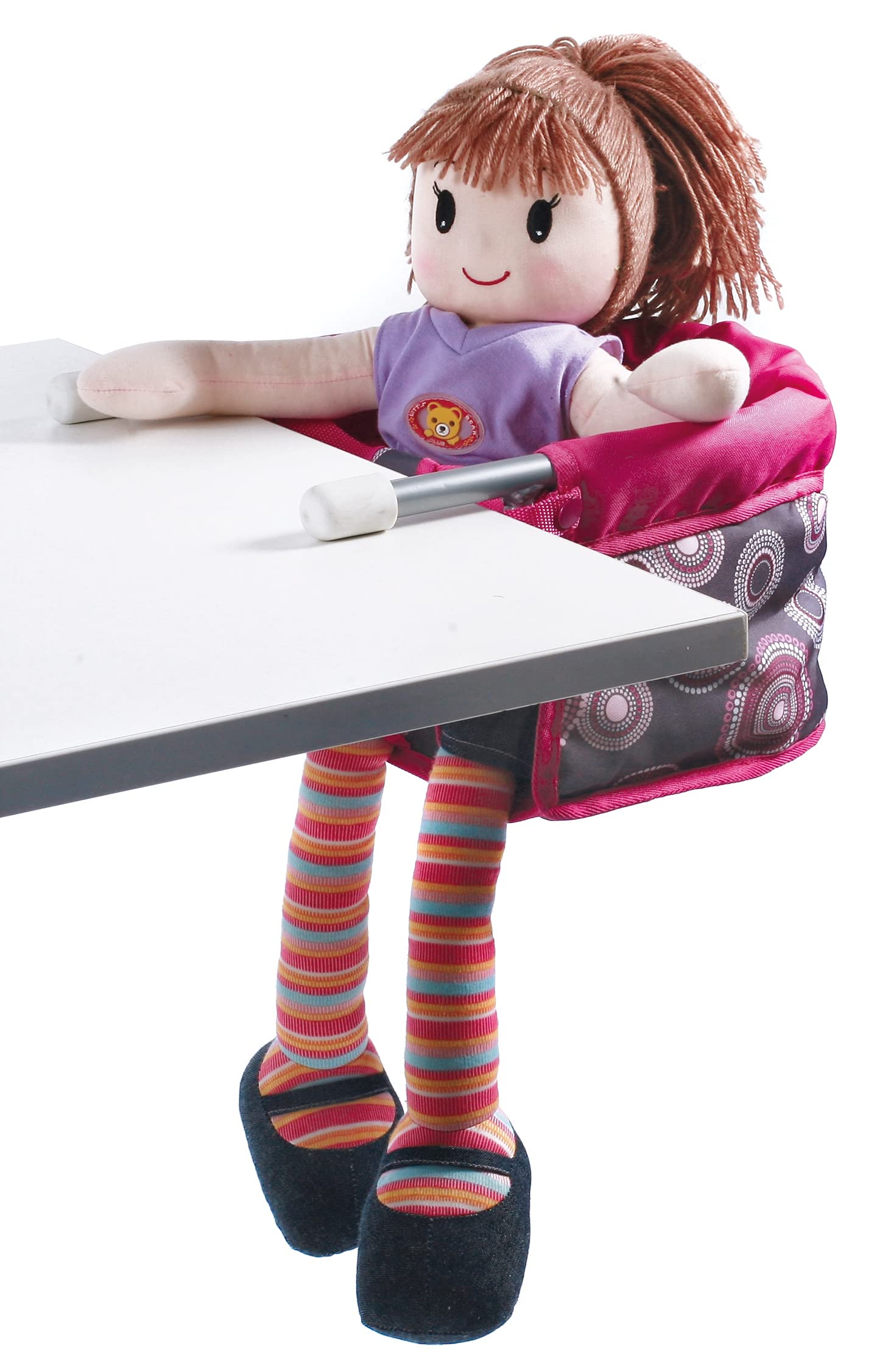 Bayer Chic 2000 735-87 Doll's Table Seat Hot Pink Pearls