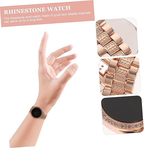 Miniatura 4 de KESYOO 4pcs Sports Decor Casual Casual Watch Rhinestones Cycling Watch fine Women Exquisite Watch Digital Watch Running Water Proof Watch Fashion