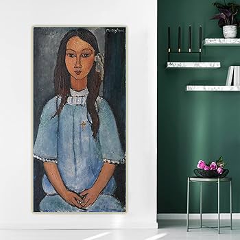 Amazon.co.jp: アメデオ・モディリアーニ《アリス》キャンバス