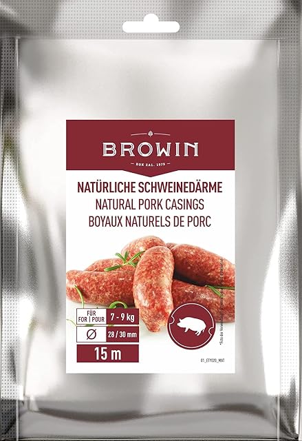 Browin 310601 Jelita naturalne wieprzowe - kaliber 28/30mm, 15m