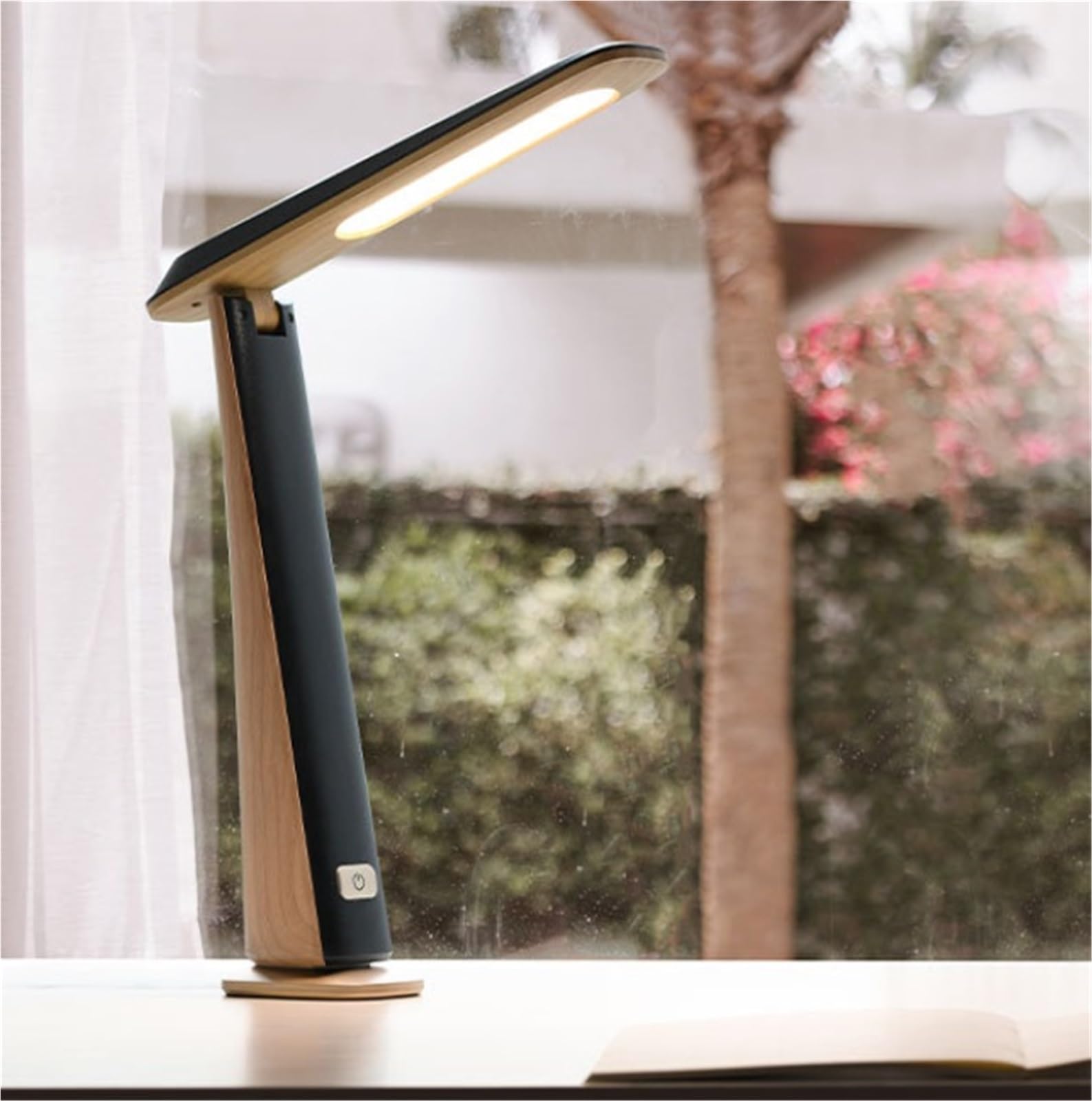 Lámpara De Mesa Lámpara de Oficina Lámparas De Escritorio Recargables Plegables LED A Batería Con Brillo Continuo Luz Escritorio
