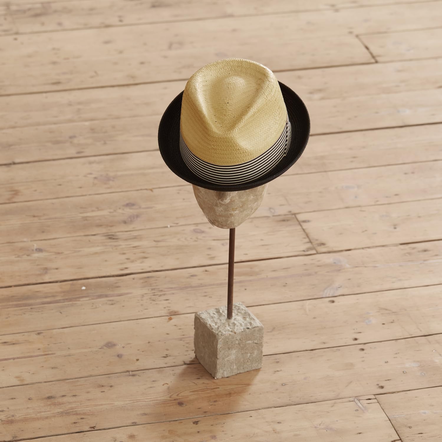 DASMARCA Short Brim Light Weight Retro Trilby Summer hat for Men and Women - Otis