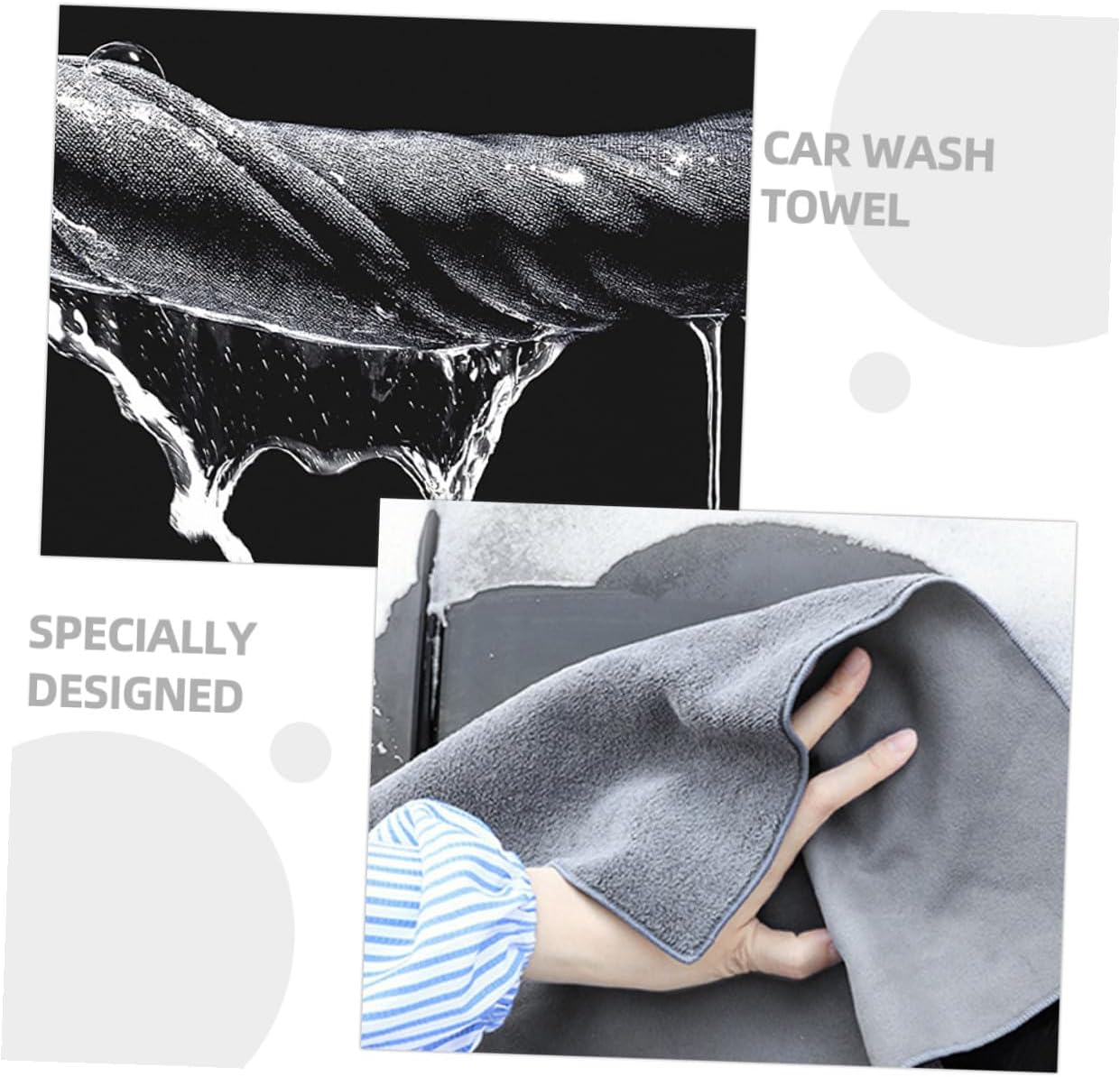 Car Drying Towel for Car Wash Drying, Soft Fiber Cleaning Cloth