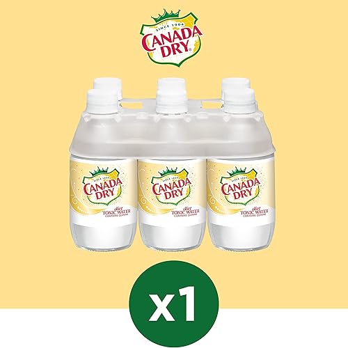 Miniatura 6 de Botella de plástico de 10 onzas de líquido para dieta seca de Canadá, 6 unidades