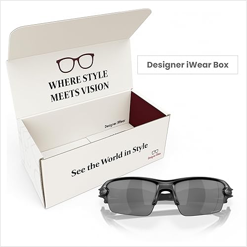 Miniatura 7 de Oakley Flak 2.0 Asian Fit OO9271 - Lentes de sol rectangulares de puente bajo para hombre, correa + kit de cuidado de diseñador iWear