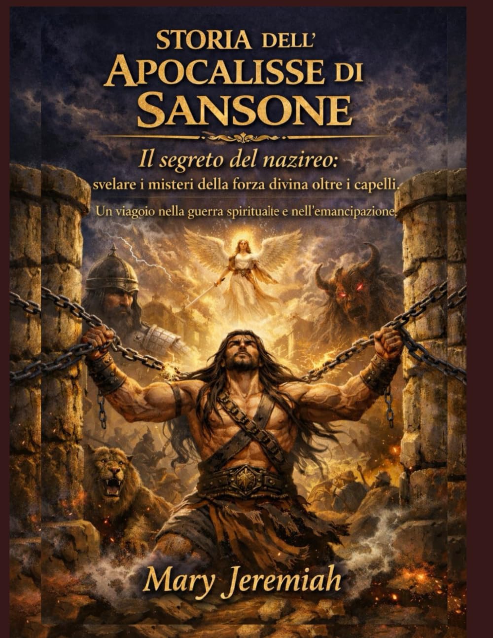 STORIA DELL'APOCALISSE DI SANSONE: Il segreto del nazireo: svelare i misteri della forza divina oltre i capelli. Un viaggio nella guerra spirituale e nell'emancipazione.