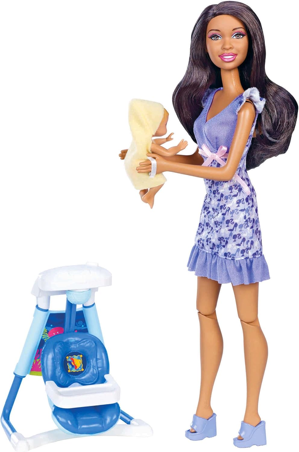 Barbie I Can Be Babysitter Nikki Doll Playset