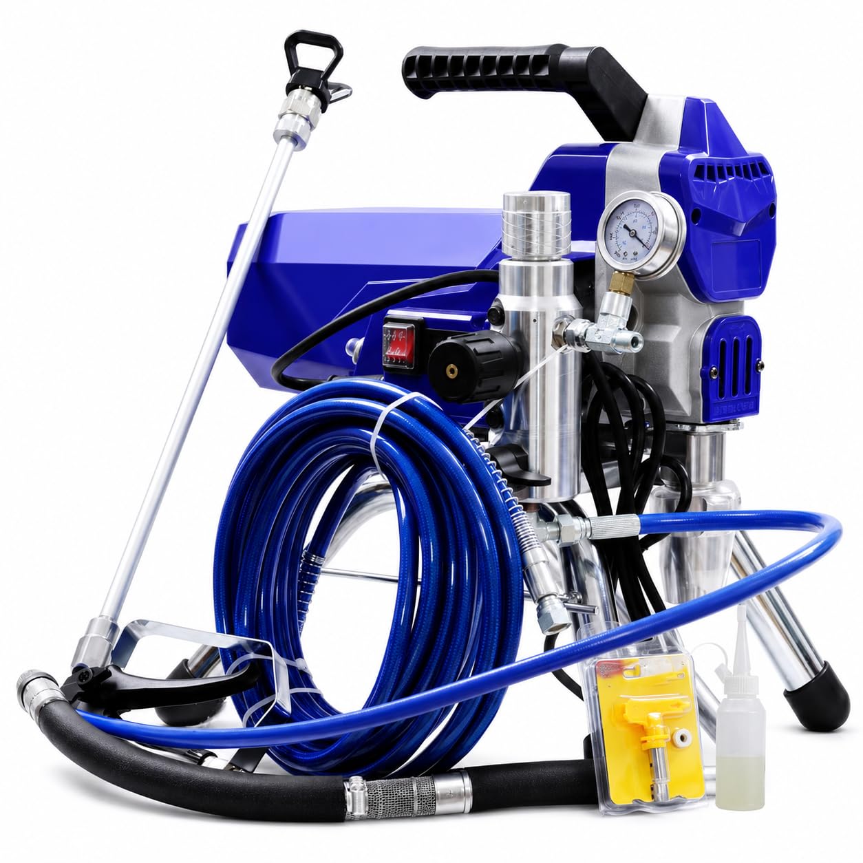 Pulverizador de pintura sin aire de alta presión 2200W para pintar superficies grandes sin esfuerzo