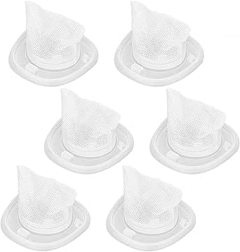 HNVCF10 Filters Compatible with Black and Decker Dustbuster Hand Vacuums HNVC115J06, HNVC115B22, HNVC220BCZ01, HNVC220BCP07,HNVC215B10, HNV215B12, HNVC215BW52 (6 Pack)