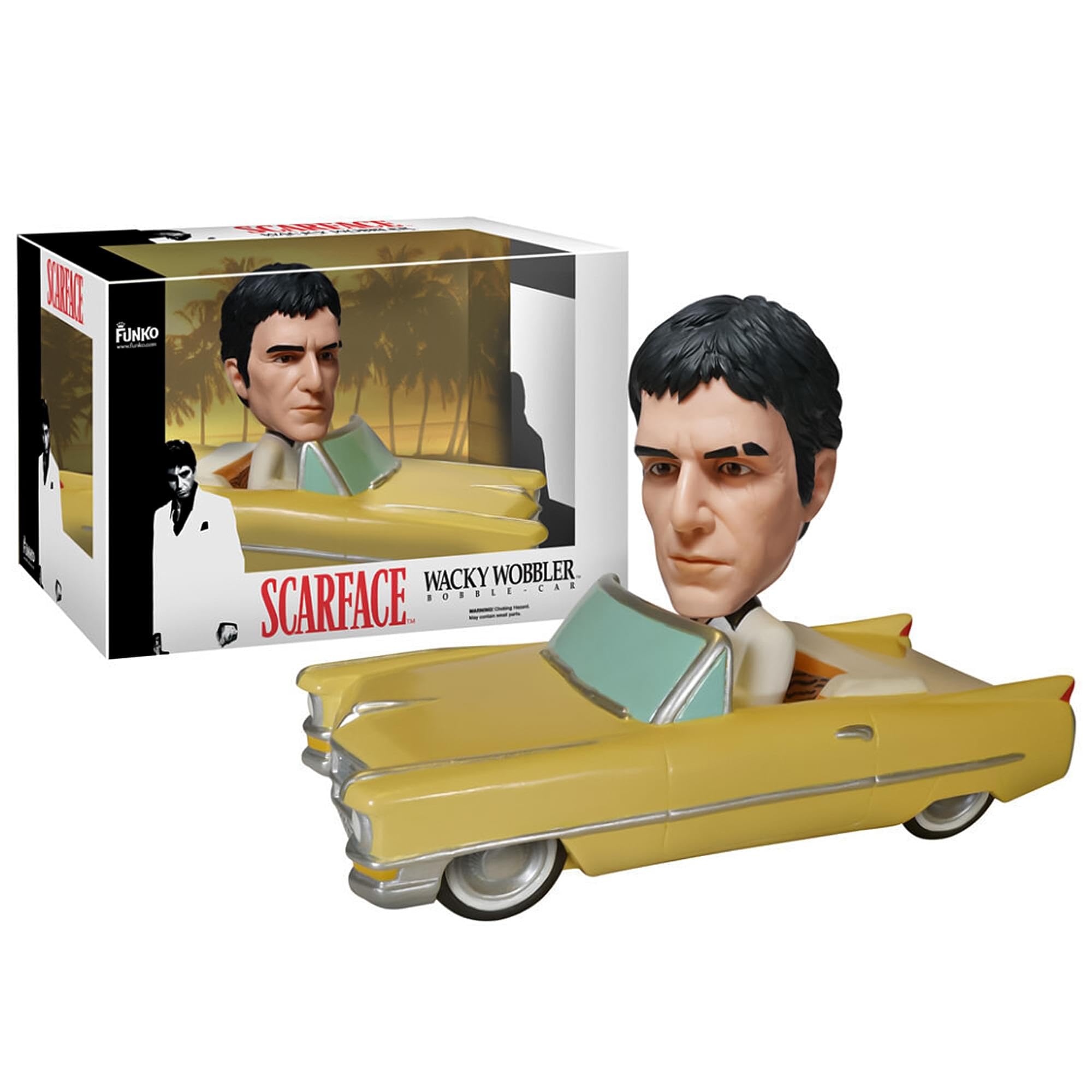 Amazon.com: Funko Scarface Bobble Car : Toys & Games