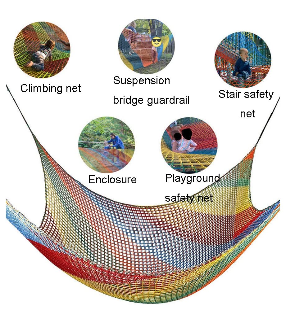 Doppelschichten Kletternetz - Sicherheitsnetz Für Spielplatz & Garten