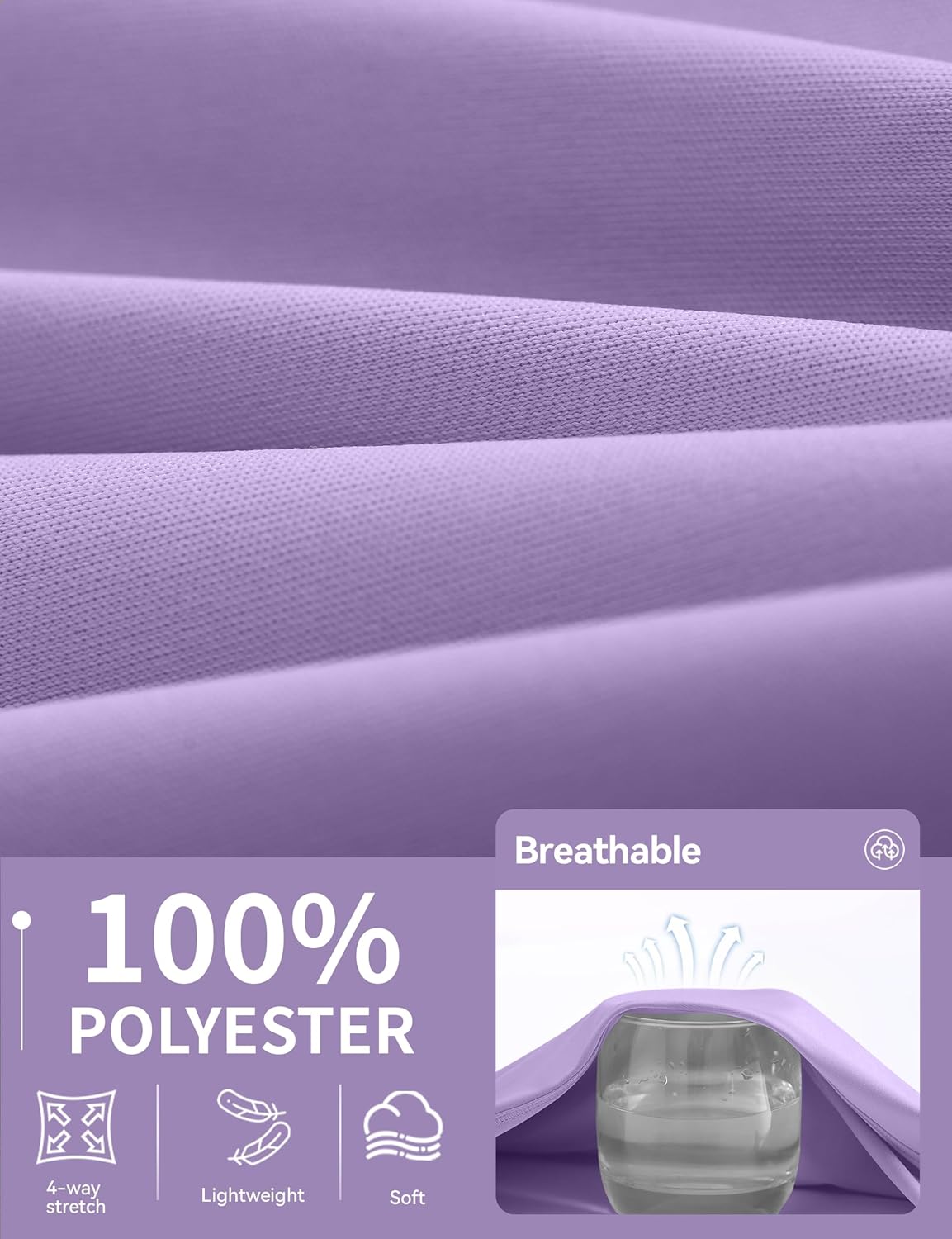 Long Sleeve Workout Tops for Women Sun Protection Shirts SPF UV Rash Guard Lightweight Hiking Tops UPF 50+ - Image 4