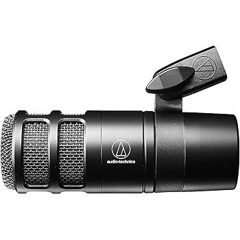 Audio-Technica 2040 Hypercardioid Dynamic Podcast Microphone, Black